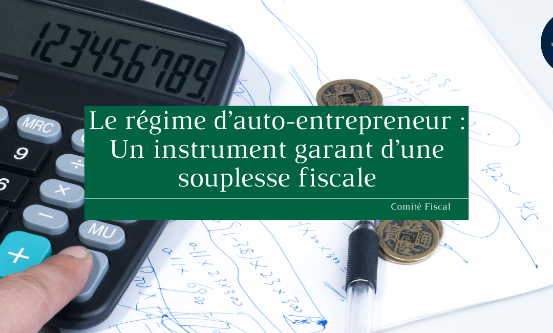 Le régime d’auto-entrepreneur : Un instrument garant d’une souplesse fiscale